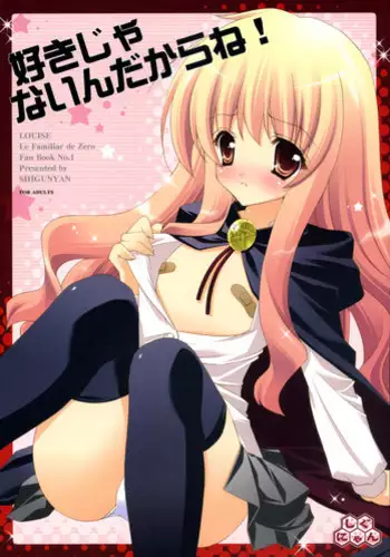 (SC34) [Shigunyan] Suki janai ndakara ne! (Zero no Tsukaima)