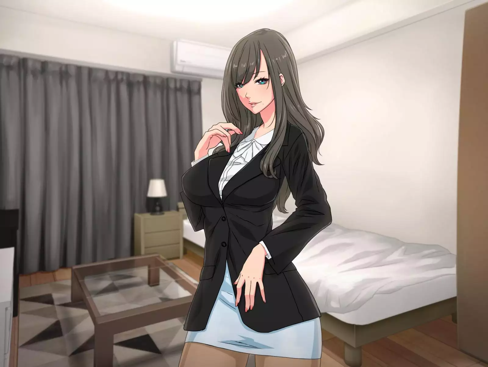 Momoiro Onna Kyoushi Sakuma Saori -Hokenshitsu de Sasowarete Kouhen- <Jitsugyo no Nihon Sha Bunko Homage>