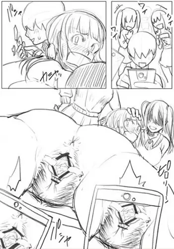 [Magpoppo] 異物挿入落書き漫画