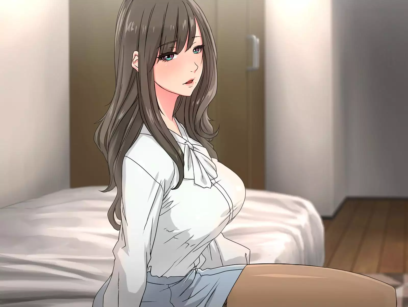 Momoiro Onna Kyoushi Sakuma Saori -Hokenshitsu de Sasowarete Kouhen- <Jitsugyo no Nihon Sha Bunko Homage>