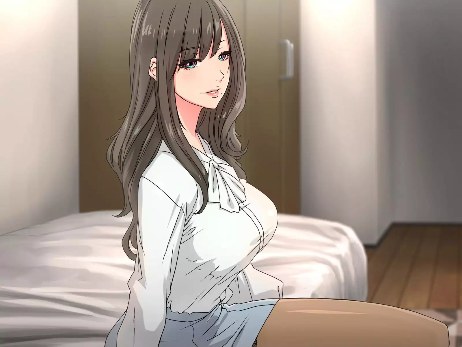 Momoiro Onna Kyoushi Sakuma Saori -Hokenshitsu de Sasowarete Kouhen- <Jitsugyo no Nihon Sha Bunko Homage>